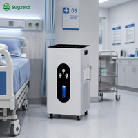 Generator H2 O2 Aliran Tinggi Suyzeko 6000ml/menit Kelas Medis dengan Catu Daya, Membran SPE PEM Dupont untuk Kesehatan Paru-Paru & Pereda Masalah Pernapasan
