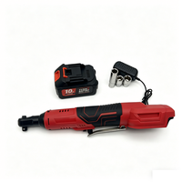 Clé à cliquet sans fil compacte et fine 21V pour bricolage, poignée antidérapante, alimentation au lithium pour espaces restreints, réparation automobile