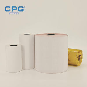 Papel Térmico para Caja Registradora de Supermercado, Superficie Lisa Premium, 80*80 mm, 55 g/m² - Product Image 1