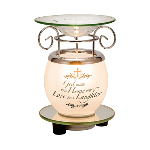 Lámpara calentadora de aceite con fragancia para el hogar, calentador eléctrico de cera de vela - Product Image 1