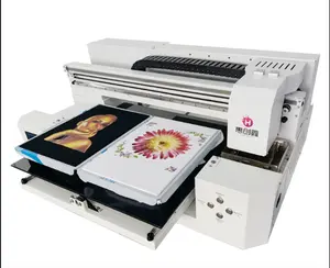 Kaus Digital mesin cetak langsung mesin pakaian mesin cetak kecil pola Logo pakaian Printer doublewest