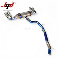 Échappement Cat-Back à Soupapes en Titane pour VW Golf R MK7 _MK7.5 2.0T (2014-2020) Silencieux à Quatre Sorties Système de Performance Ultra-Léger