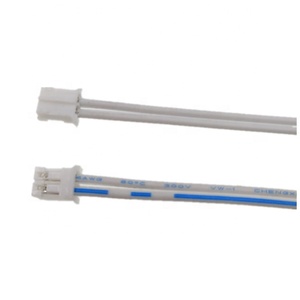 10 Cm único 2 Polo blanco con cinta JST PH2.0 conector con 2468 24awg Cable plano - Product Image 5
