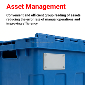 Étiquette de palette à coque rigide UHF, personnalisation de la couleur commandée en usine, étiquette RFID ISO18000-6C pour la gestion des actifs et le suivi - Product Image 3