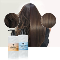 Private Label Großhandel natürliche Bio-Haar verlängerung Feuchtigkeit spendende marok kanis che Arganöl Shampoo und Conditioner Set