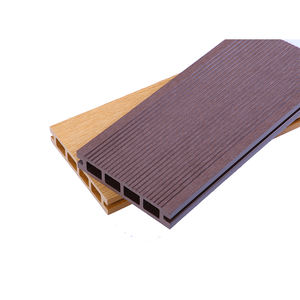 Eco <span class=keywords><strong>terrasse</strong></span>, pont en bois et plastique, trou carré, plancher d'extérieur, panneau de pont Composite - Product Image 3