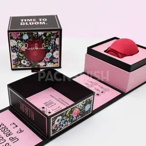 Magnetic Lid Sex Toys Packaging Emballage Custom LOGO Printing Adult Sex Toy Massager Gift Set Luxury Gift Box With EVA Foam