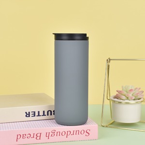 450ml Double Wall Stainless Steel Vacuum 12-24 Hours Thermal Insulation Classic Customized Color <b>Coffee</b> Travel Mug Tumbler Lid - Product Image 4