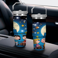 Gobelet de personnage de dessin animé personnalisé imprimé UV en acier inoxydable de 30oz vente directe aux États-Unis verres promotionnels