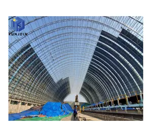 Yunjoin gudang struktural bingkai baja truss baja rumah prefab struktur baja bangunan batu bara