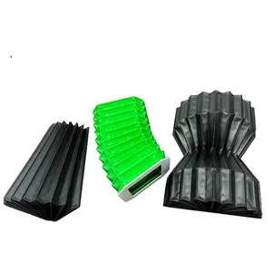 flexible accordion way cover bellows round type square type and octagonal type bellow cover