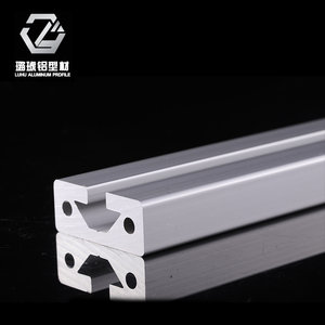 Perfil de Aluminio Luhu 1640, Riel Guía para Puerta Industrial, Riel para Puerta Corredera - Product Image 1