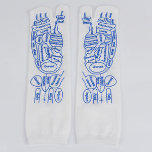 Compports Akupressur Reflex zonen <span class=keywords><strong>massage</strong></span> Socken für Frauen Männer Fuß <span class=keywords><strong>massage</strong></span> Socken Reflex zonen <span class=keywords><strong>massage</strong></span> Akupressur Charts in Englisch Rod enthalten - Product Image 3