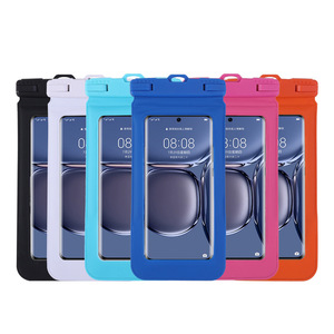 Sac étanche pour téléphone portable Naturepeak en éponge flottante avec écran tactile, grande taille, PVC, double boucle, natation, sports nautiques - Product Image 2
