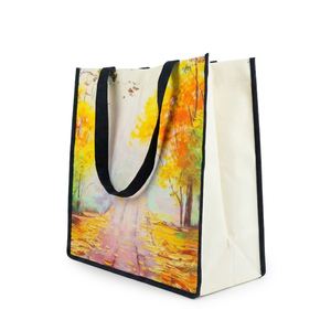 Bolsa Tote Personalizada con Cierre Abierto, Bordado Personalizado, Tamaño y Diseño a Medida, Diseño Atractivo a Todo Color para Compras, Boutiques y Regalos - Product Image 3