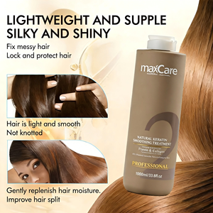 Tratamiento de Alisado de Keratina Brasileña para Extensiones de Cabello, Orgánico, Herbal, Nutritivo, Reparador del Cabello, Cuidado OEM Maxcare India - Product Image 3