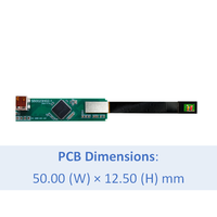 شاشة عرض OLED صغيرة ملونة بالكامل RGB بدقة 640x400 وسطوع 5000 شمعة/م2 بحجم 0.23 بوصة مع وحدة تحكم HD-MI لنظارات الواقع المعزز