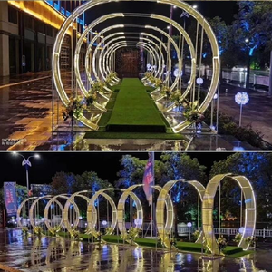 Arco Decorativo para Bodas para Interiores y Exteriores, Arco para Globos y Flores, Decoraciones para Eventos, Suministros para Fiestas, Fondo de Boda - Product Image 5