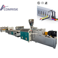 Machine d'extrusion de profilés de gaines de câbles entièrement automatique à haute productivité en PVC/PE/HDPE