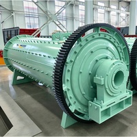 Broyeur à billes industriel humide de 0,075 à 0,89 mm, machine de broyage fin stable, revêtement robuste pour usine de traitement de la poudre de barite