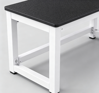 Bureau de jeu robuste pour ordinateur, idéal pour le bureau à domicile et les études, table de travail PC moderne avec structure métallique