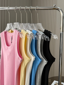 GX7114 Ropa de Verano de Moda, Boutique, Camiseta sin Mangas con Cuello Redondo para <span class=keywords><strong>Mujer</strong></span>, <span class=keywords><strong>Chaleco</strong></span> - Product Image 3