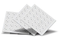 Prix usine Feuille d'incrustation RFID à puce HF NFC NTAG215 13.56MHz ISO14443A Pré-laminée Étanche pour Carte de Membre et Contrôle d'Accès