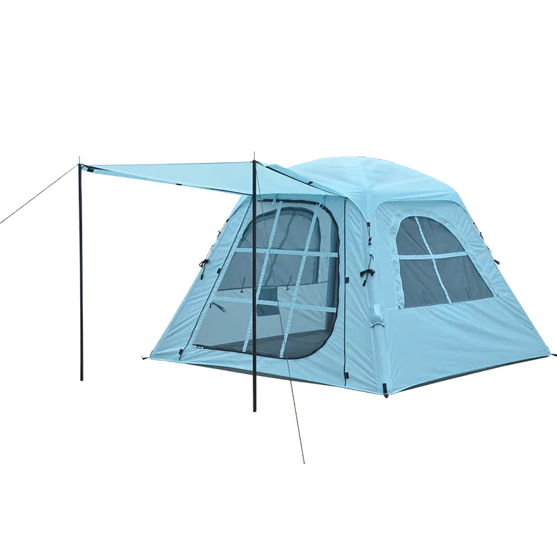 Neokudo Air Tent Custom Logo Betrouwbare TPU Buizen Inflatie Technologie Snel Opstelling Draagbare Camping Opblaasbare Tent