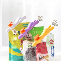 MIXWARES Clip de scellage hermétique pour sacs alimentaires, anti-humidité avec bec verseur pour snacks, épices et cuisine