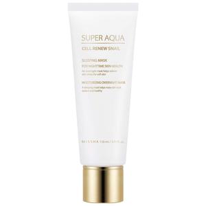 Masque de nuit Missha Super Aqua Cell Renew Snail 110 ml pour le soin de la peau pendant la nuit - Product Image 1