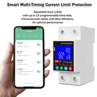 Disjoncteur intelligent Tuya Smart Life WiFi avec mesure bidirectionnelle photovoltaïque et protection contre les surcharges et les courts-circuits