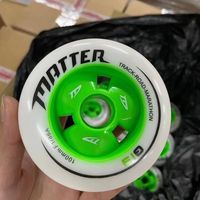 Ruedongle Roues de patins à roulettes de vitesse professionnelles pour la course 90mm 100mm 110mm 85A à rebond élevé pour le patinage de vitesse