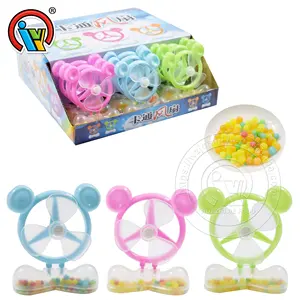 玩具制造商塑料彩色风扇玩具糖果
