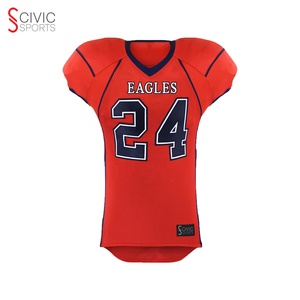 เสื้อฟุตบอลอเมริกันไซส์พิเศษระบายอากาศพิมพ์ลาย - Product Image 1