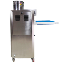 Machine automatique de fabrication de crêpes Machine d'emballage de peau à rouleaux de printemps Ligne de production de croûtes d'œufs à sushi