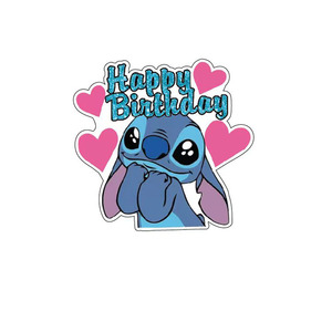 Adorno para Pastel de Cumpleaños con Diseño de Stitch, Personaje de Anime, para Niños, Decoración para Pastel de Cumpleaños Infantil - Product Image 2