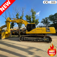 Excavatrice sur chenilles lourde Komatsu PC400-7 d'occasion d'origine japonaise, 40 tonnes, pour l'exploitation minière et la construction routière, diesel hydraulique, 98% neuve