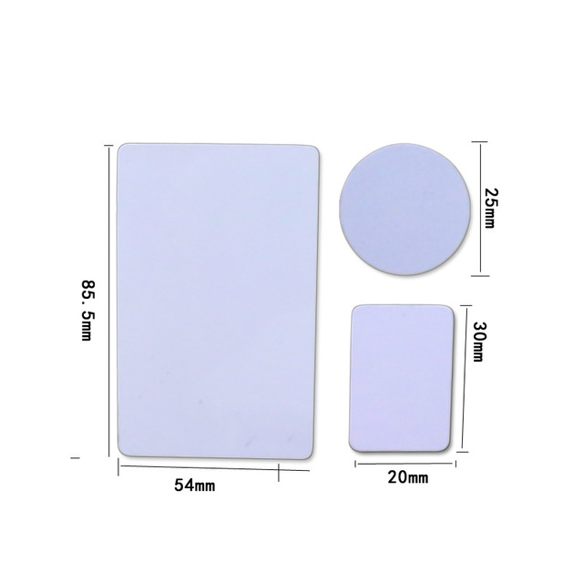 Ultralight EV1 Access Control Card Waterproof PVC Smart IC Card 13.56MHz RFID NFC Mini Tag PET Plastic Blank Card Made High