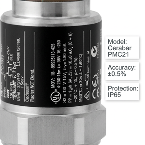 E+H PMC21 สแตนเลสสตีล IP65 แบบอัจฉริยะ 4-20mA 10-30VDC ความแม่นยำ 0.2% ต่อปี - Product Image 2