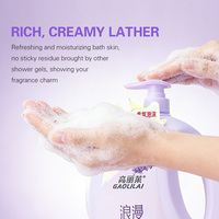 Gel Douche Hydratant Exfoliant Nourrissant Parfum Lavande Marque Blanche 2.08L Gel Lavant Corporel Blanchissant