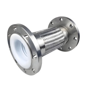 DN100 PN16 مع معوض منفاخ مبطن PTFE ووصلة شفة من النوع المقاوم - Product Image 2