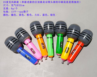 Microphone gonflable jouet personnalisé fête faveurs pour enfants gonflable piscine jouet gonflable sauter microphones semblant jouer jouets