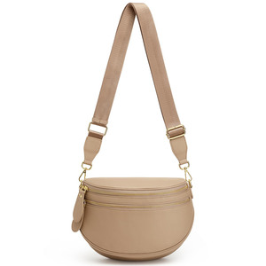 Premium <b>Leather</b> Crossbody Bag with RFID Blocking Women's Crossbody Sling <b>Purse</b> with Detachable Adjustable Strap - Product Image 1