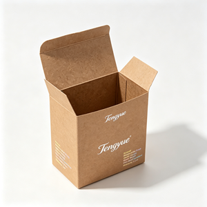 China Wholesale Natural Kraft paper soap <b>boxes</b> for hand made soaps - customized handmade soap packaging box - Product Image 1