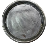 Peinture automobile 1K extra grossière argentée, peinture automobile solide 1K 2K, résine acrylique liquide pour la réparation automobile