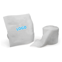 Rouleau de rembourrage orthopédique de qualité chirurgicale pour protection cutanée, respirant, en coton, pour plâtre et attelle