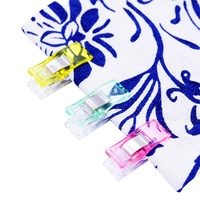 Nouveau bord fixe Clip petit moyen grand AX Clip positionnement Patchwork accessoire de couture pince en plastique
