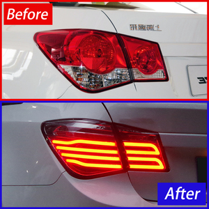 Feux arrière automatiques pour <span class=keywords><strong>Chevrolet</strong></span> <span class=keywords><strong>Cruze</strong></span> 2009-2014 LED feux arrière de voiture assemblage mise à niveau dynamique clignotant accessoires - Product Image 3