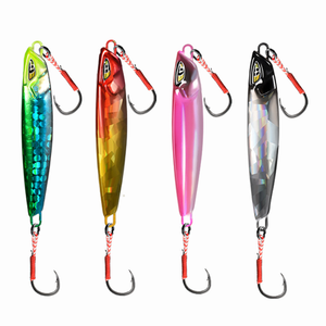 WEIHE 7g 10g 15g 20g caduta corsa volo equilibrio lungo Cast terra Jig <span class=keywords><strong>con</strong></span> Laser 3D Fish Eye Hard esche artificiali esche esche - Product Image 1