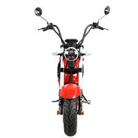 Motocicleta Eléctrica M3 72V 2000W-3000W Citycoco con Llantas Anchas, Chopper, Scooter Eléctrico 45km/h, Homologado para Calle, Batería de Litio para Adultos, EEC COC OEM